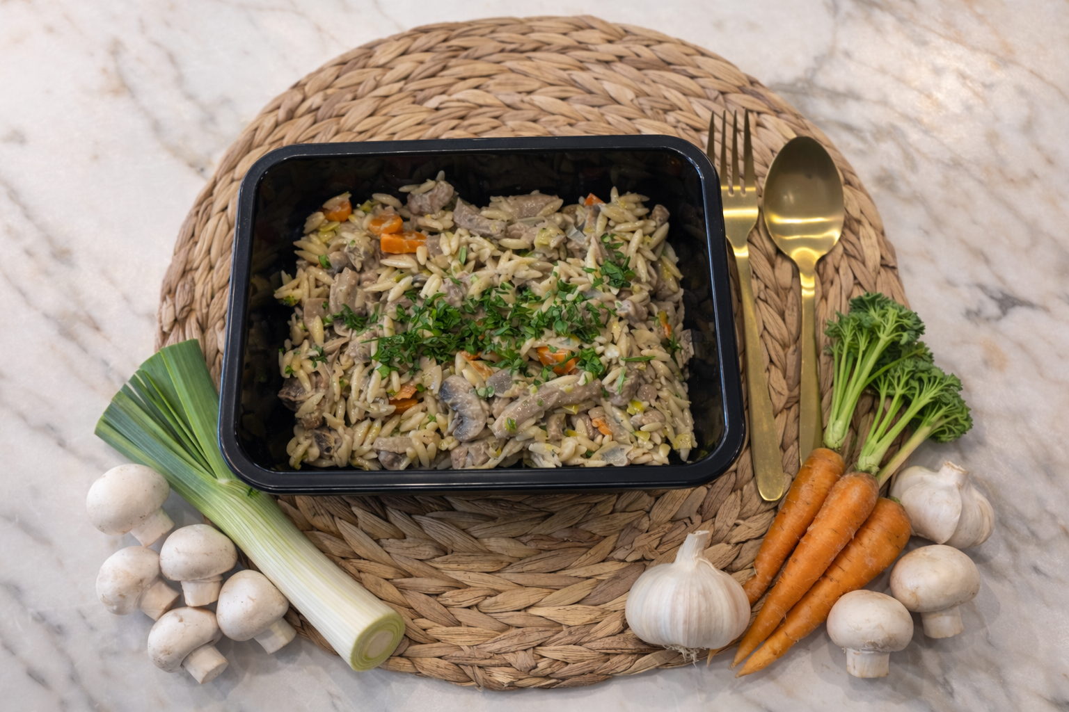 Beef Bistro Orzo