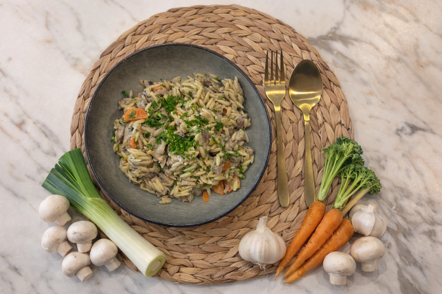 Beef Bistro Orzo