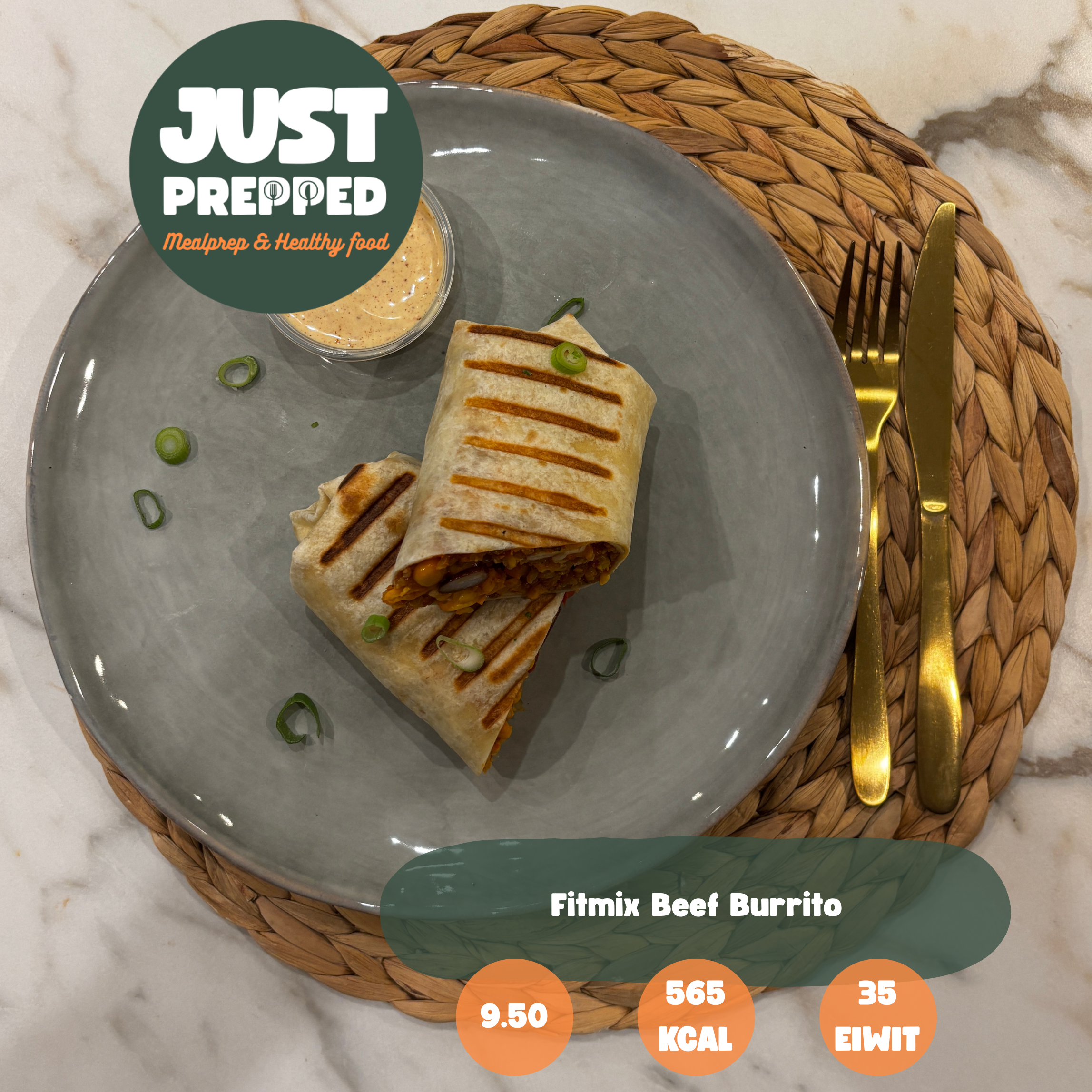 FitMex Beef Burrito