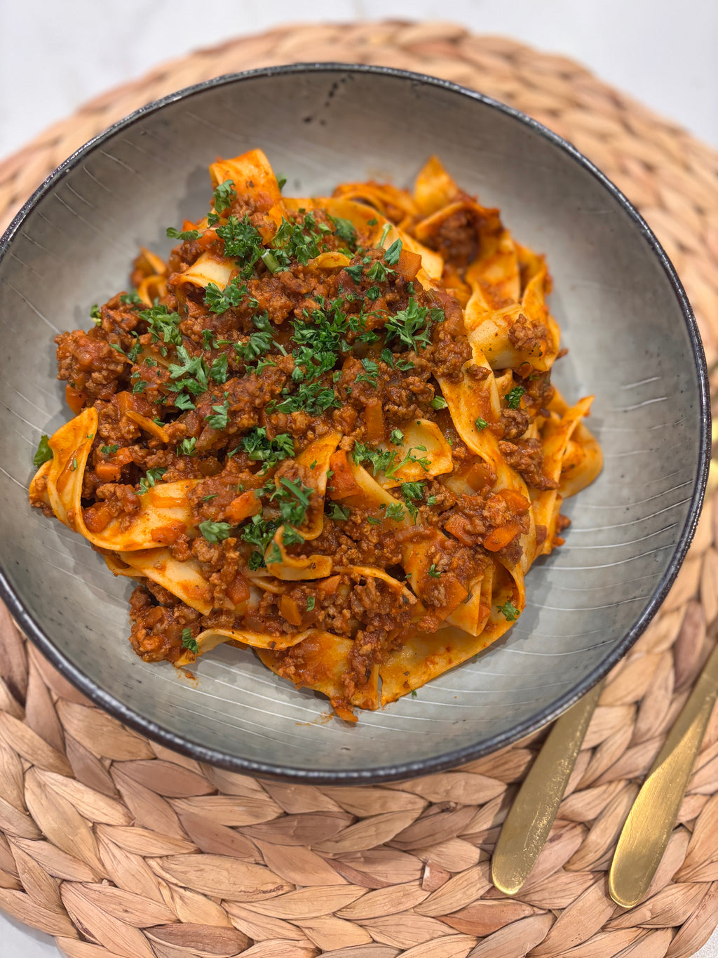 Beef Power Pappardelle