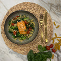 Pasta Pesto Salmon