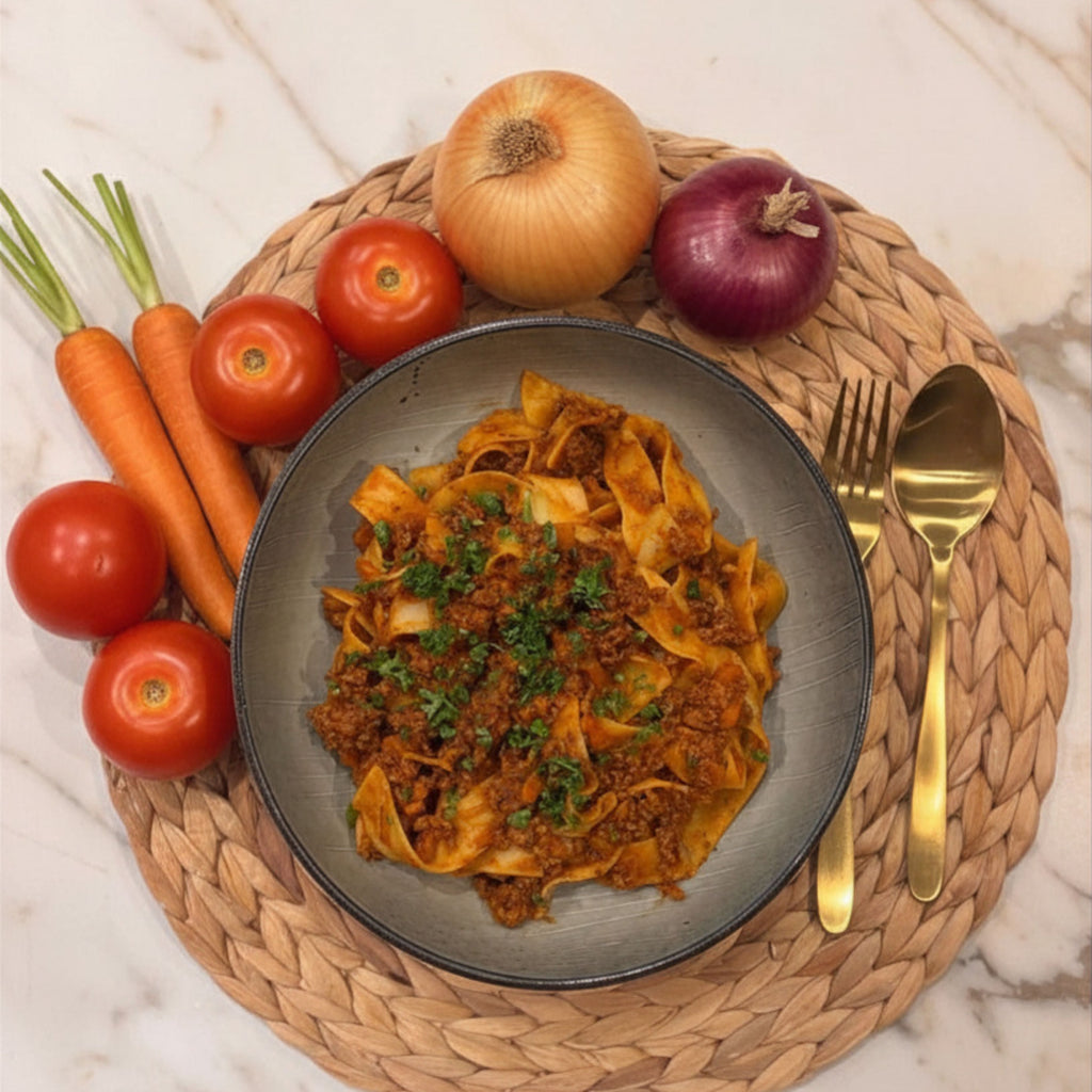 Beef Power Pappardelle
