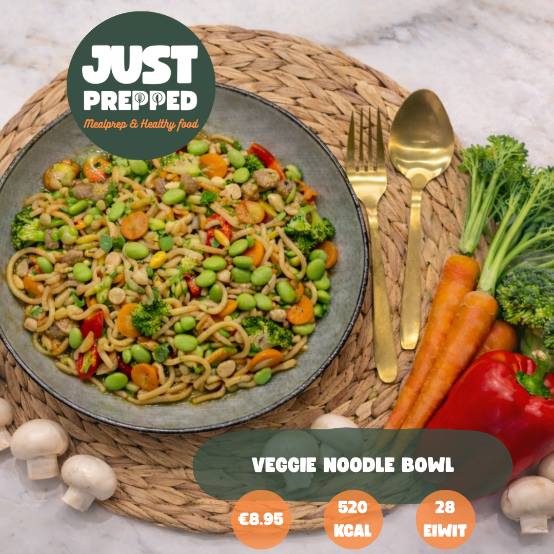 Sticky Veggie Noodle Bowl