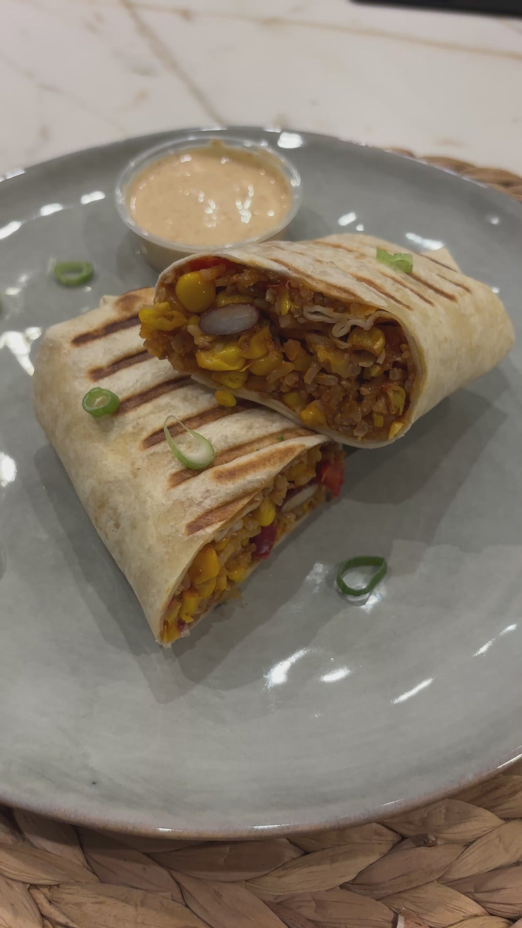 FitMex Chicken Burrito